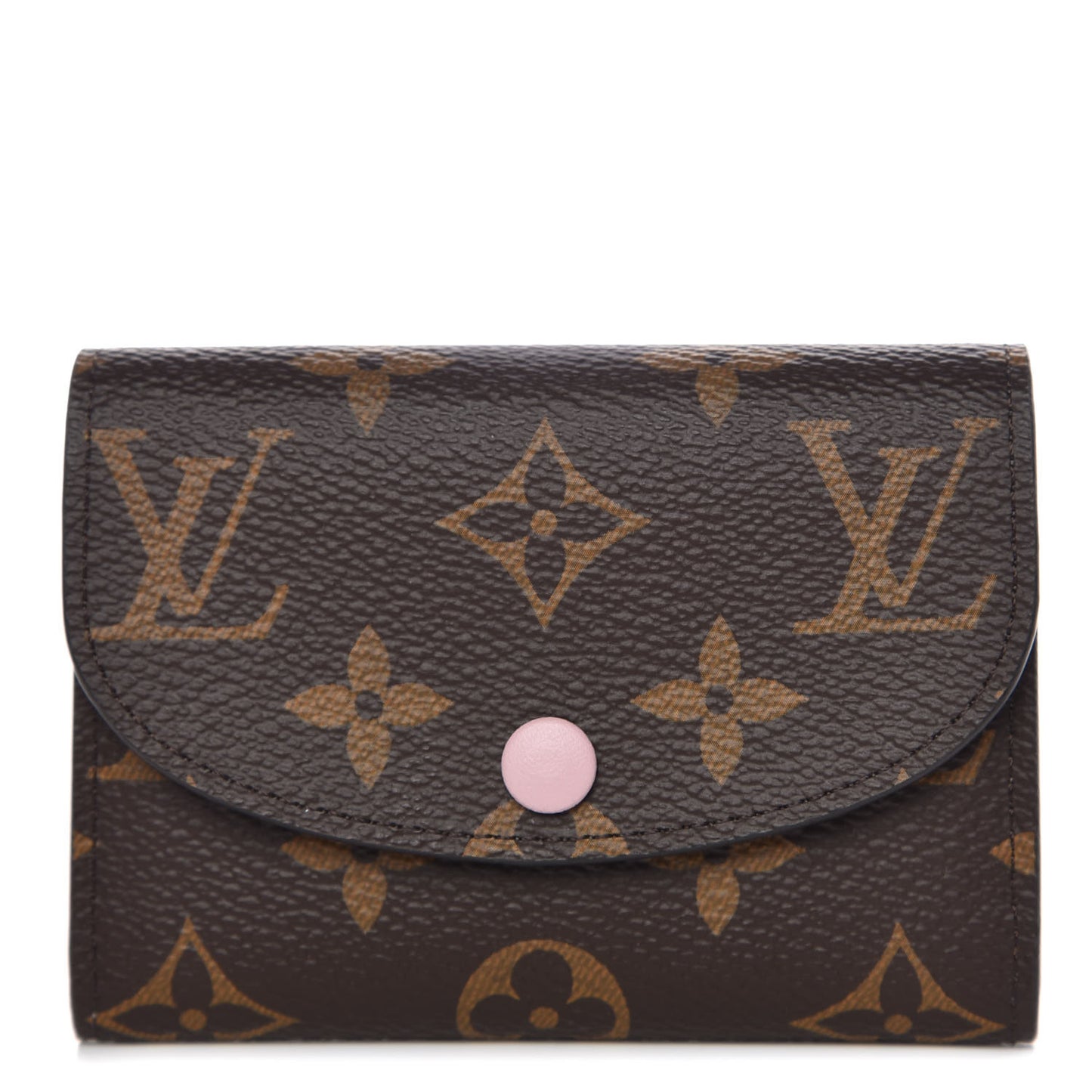 Monogram Rosalie Coin Purse Rose Ballerine