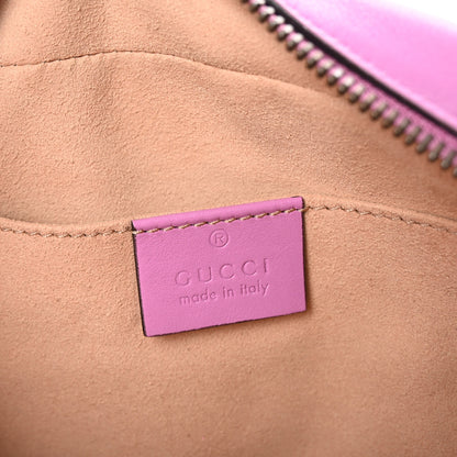 Gucci Calfskin Matelasse Small GG Marmont Chain Shoulder Bag Candy Mousse 6 of 10
