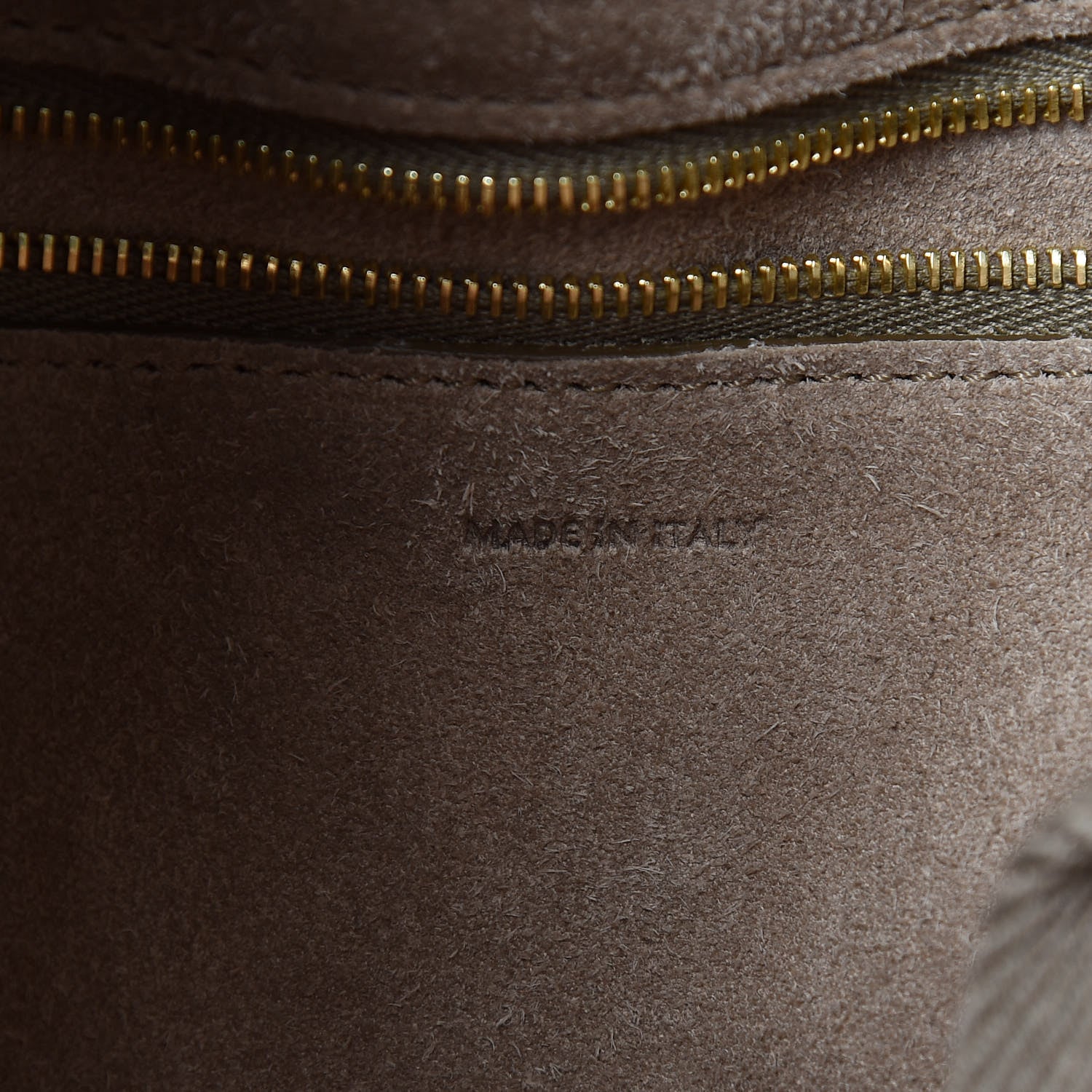 Celine Soft Grained Calfskin Sangle Bucket Bag Taupe 8 of 10