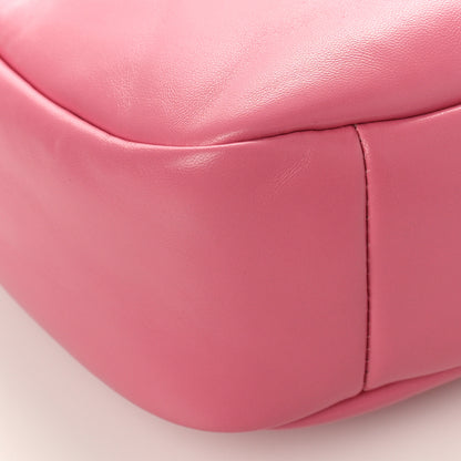 Prada Nappa Soft Padded Mini Bag Geranio 7 of 8