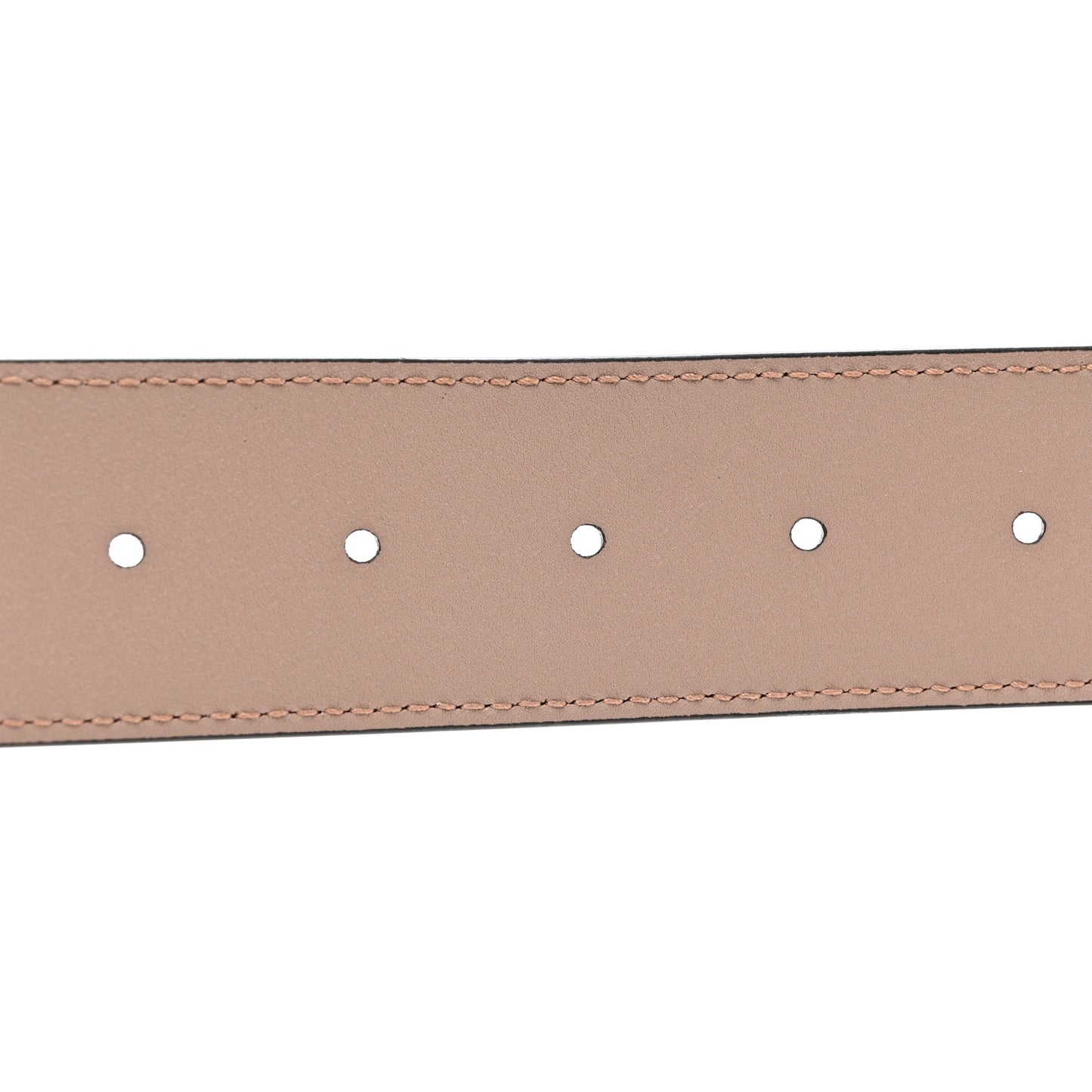 Calfskin Double G 40mm 120 48 Belt Porcelain Rose