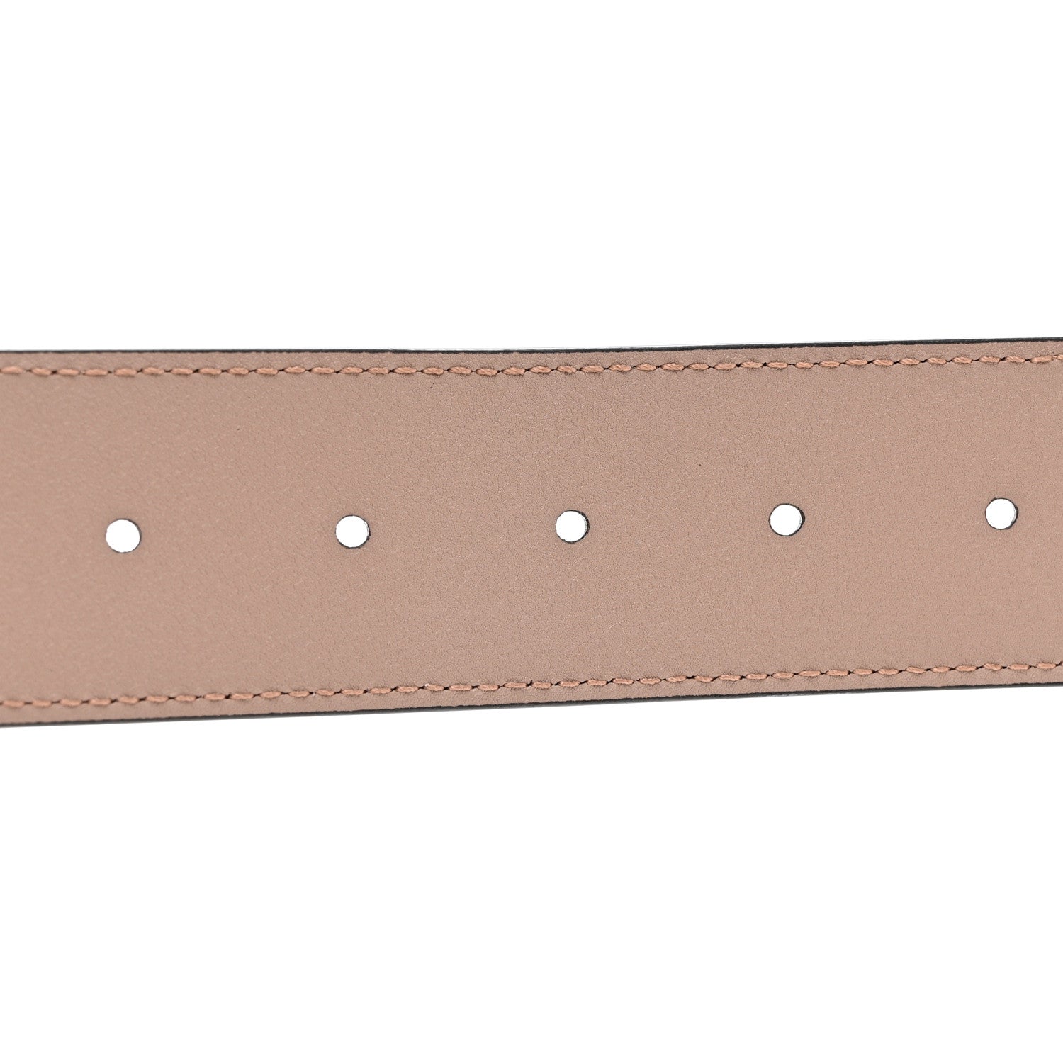 Gucci Calfskin Double G 40mm 120 48 Belt Porcelain Rose 5 of 6