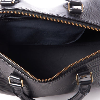 Louis Vuitton Epi Speedy 30 Black 7 of 10