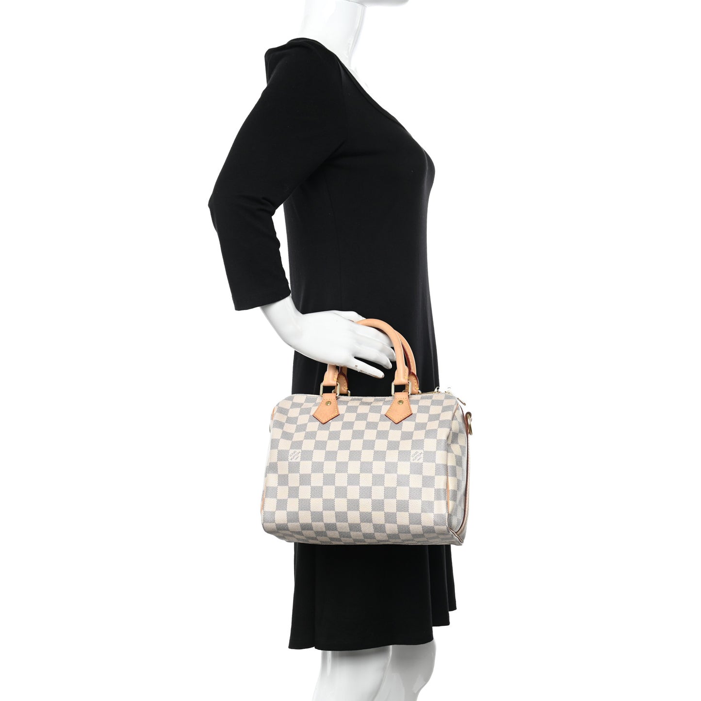 Damier Azur Speedy Bandouliere 25