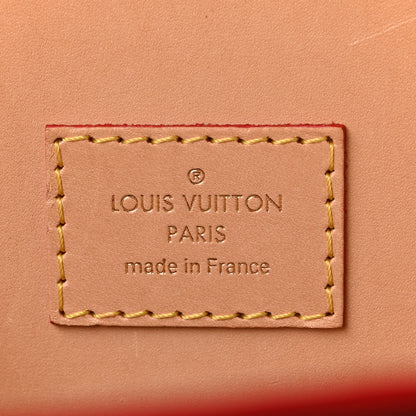 Louis Vuitton Monogram Calf Hair Spikes Iconoclasts Christian Louboutin Tote Red 6 of 9
