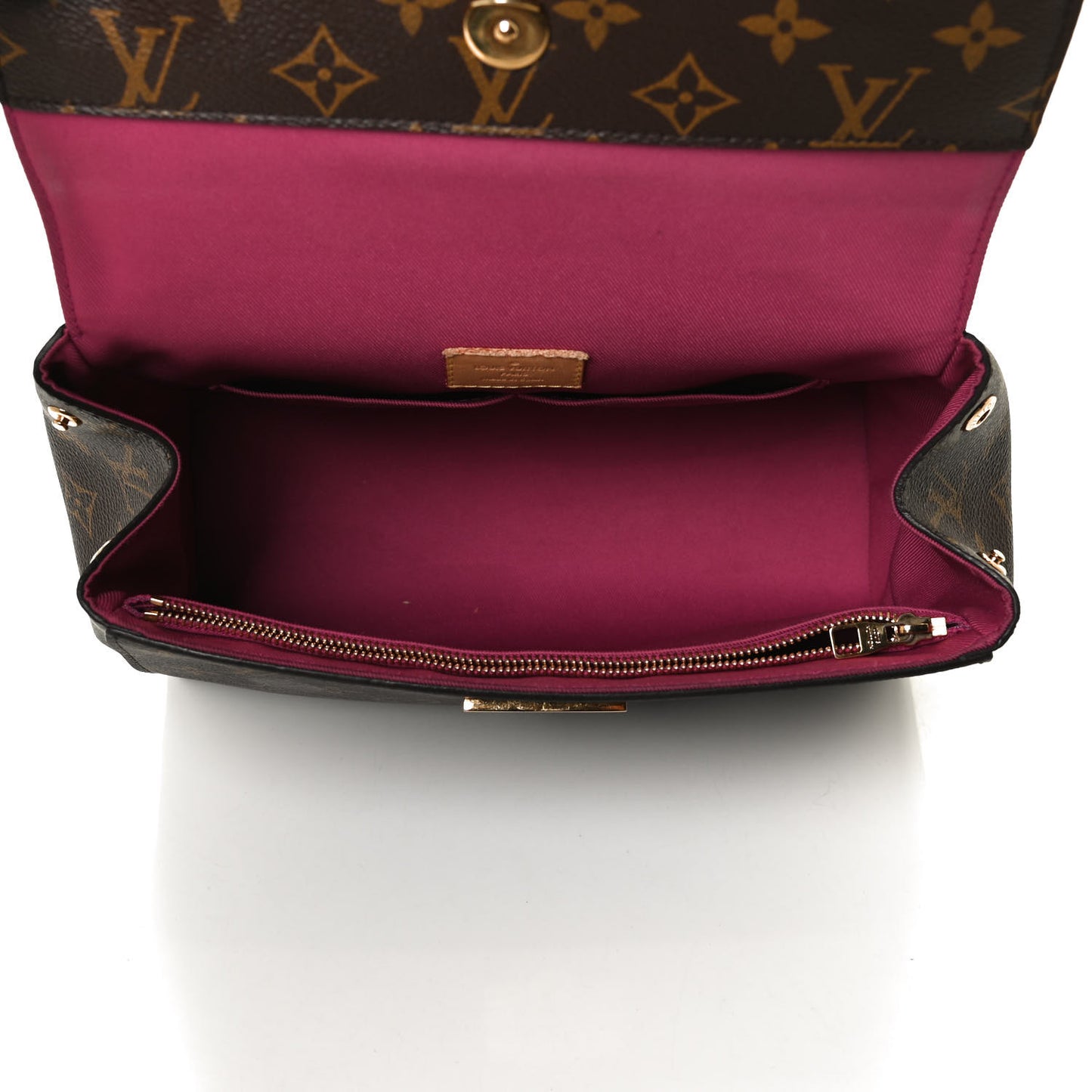 Monogram Cluny BB Bordeaux Fuchsia