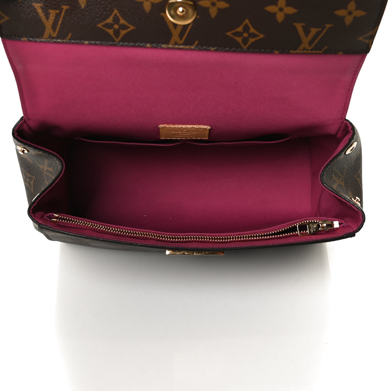 Louis Vuitton Monogram Cluny BB Bordeaux Fuchsia 5 of 12
