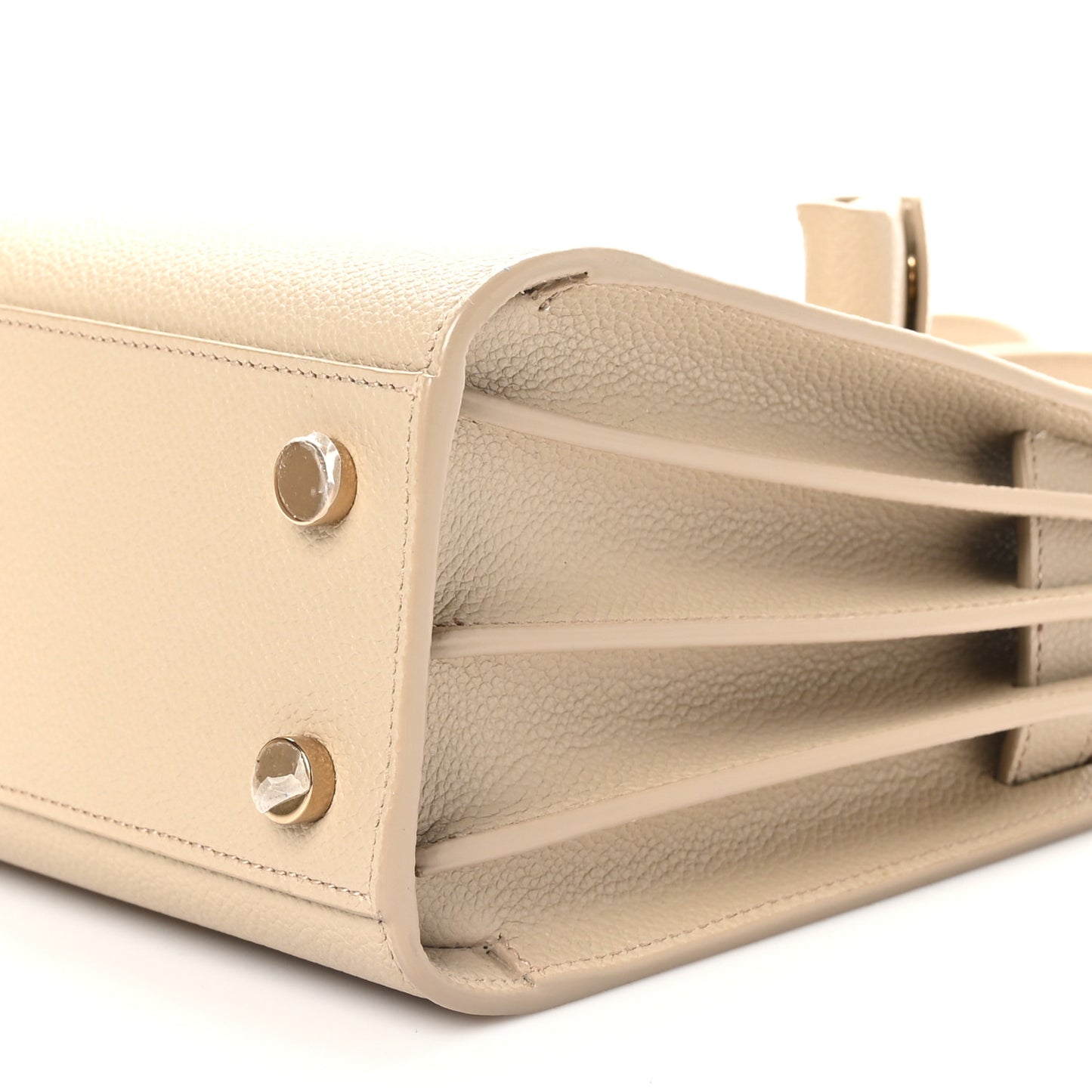 Grained Calfskin Nano Sac De Jour Sea Salt