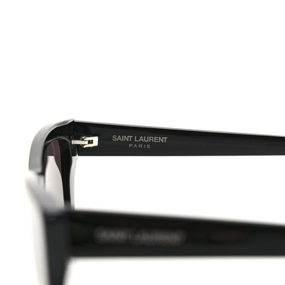 Saint Laurent Acetate Mica Cat Eye Sunglasses SL 276 Black 5 of 8