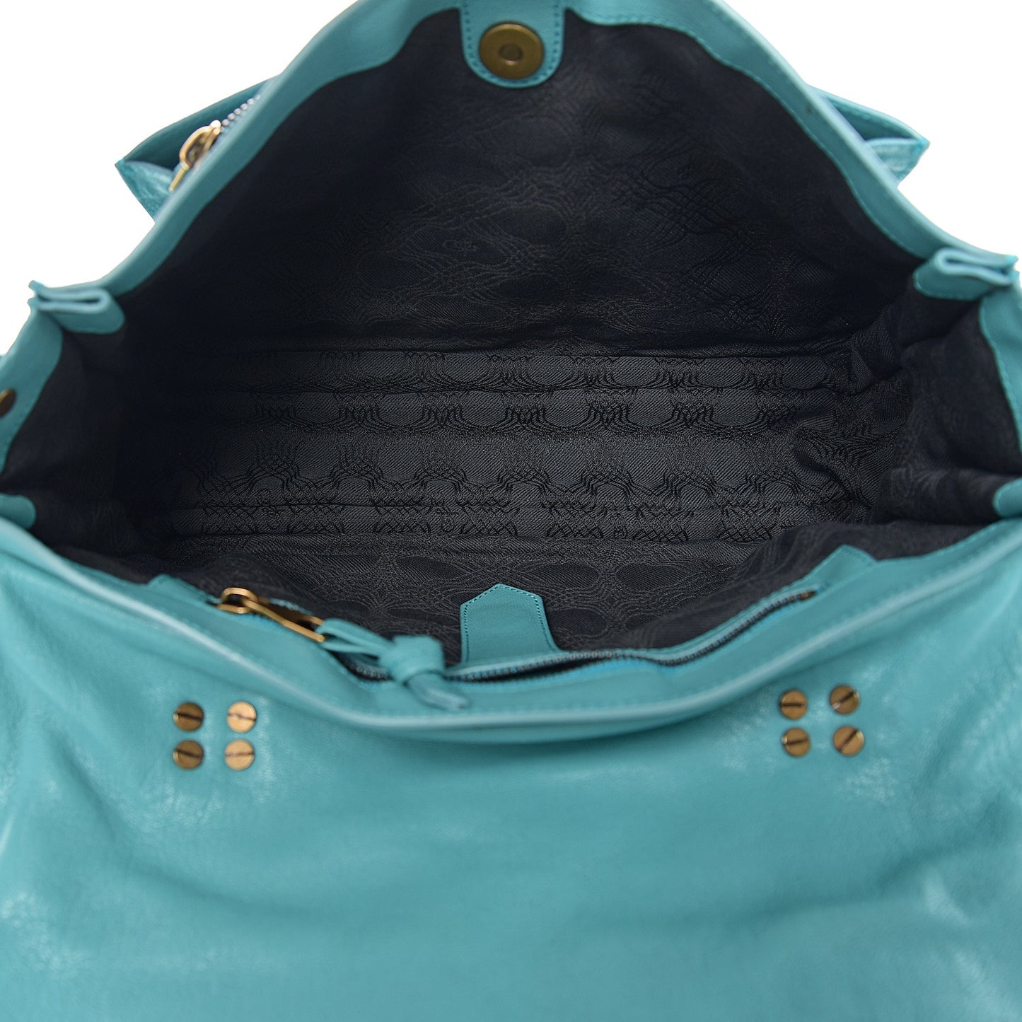 Lambskin Medium PS1 Satchel Lagoon
