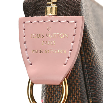 Louis Vuitton Damier Ebene 2020 Christmas Animation Big Wheel Mini Pochette Accessories Rose Ballerine 7 of 10