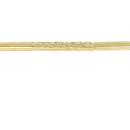 Tiffany 18K Yellow Gold Diamond Elsa Peretti Mesh Earrings 4 of 5