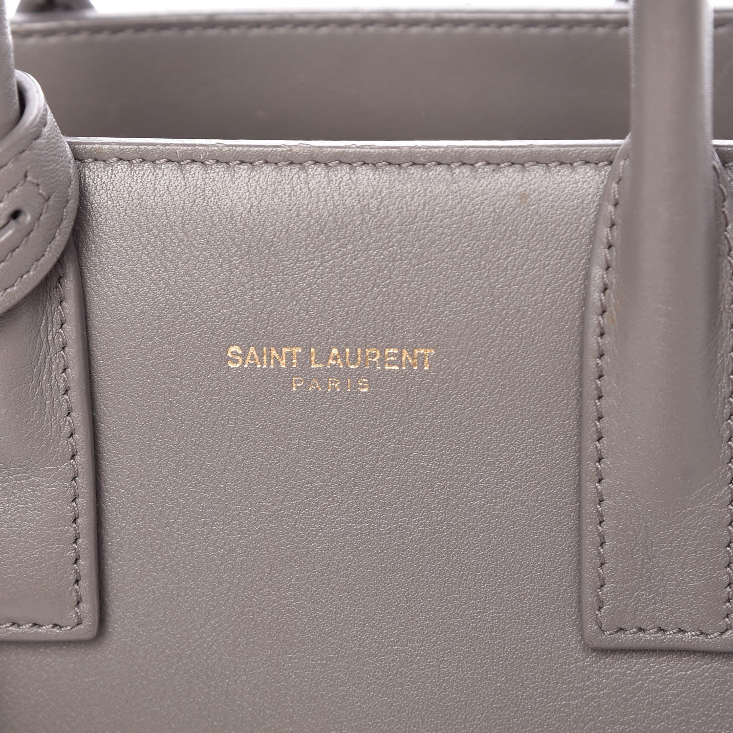 Saint Laurent Calfskin Nano Sac De Jour Fog 6 of 18