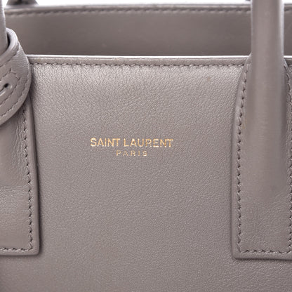 Saint Laurent Calfskin Nano Sac De Jour Fog 6 of 18