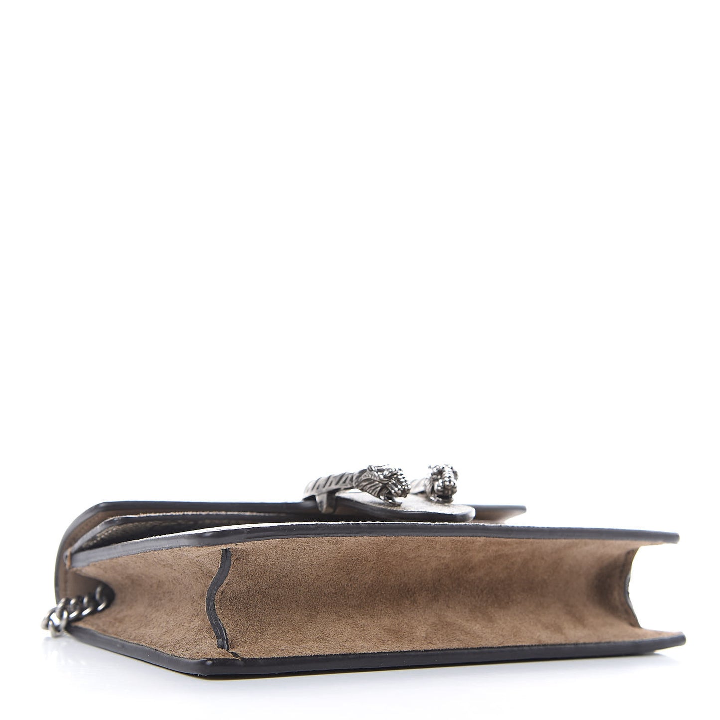 GG Supreme Monogram Super Mini Dionysus Shoulder Bag Taupe