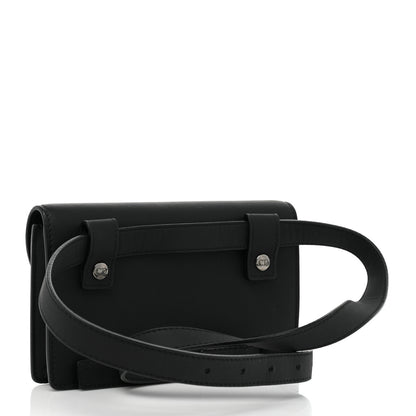 Christian Dior Ultra Matte Calfskin Saddle Belt Bag Black 4 of 15