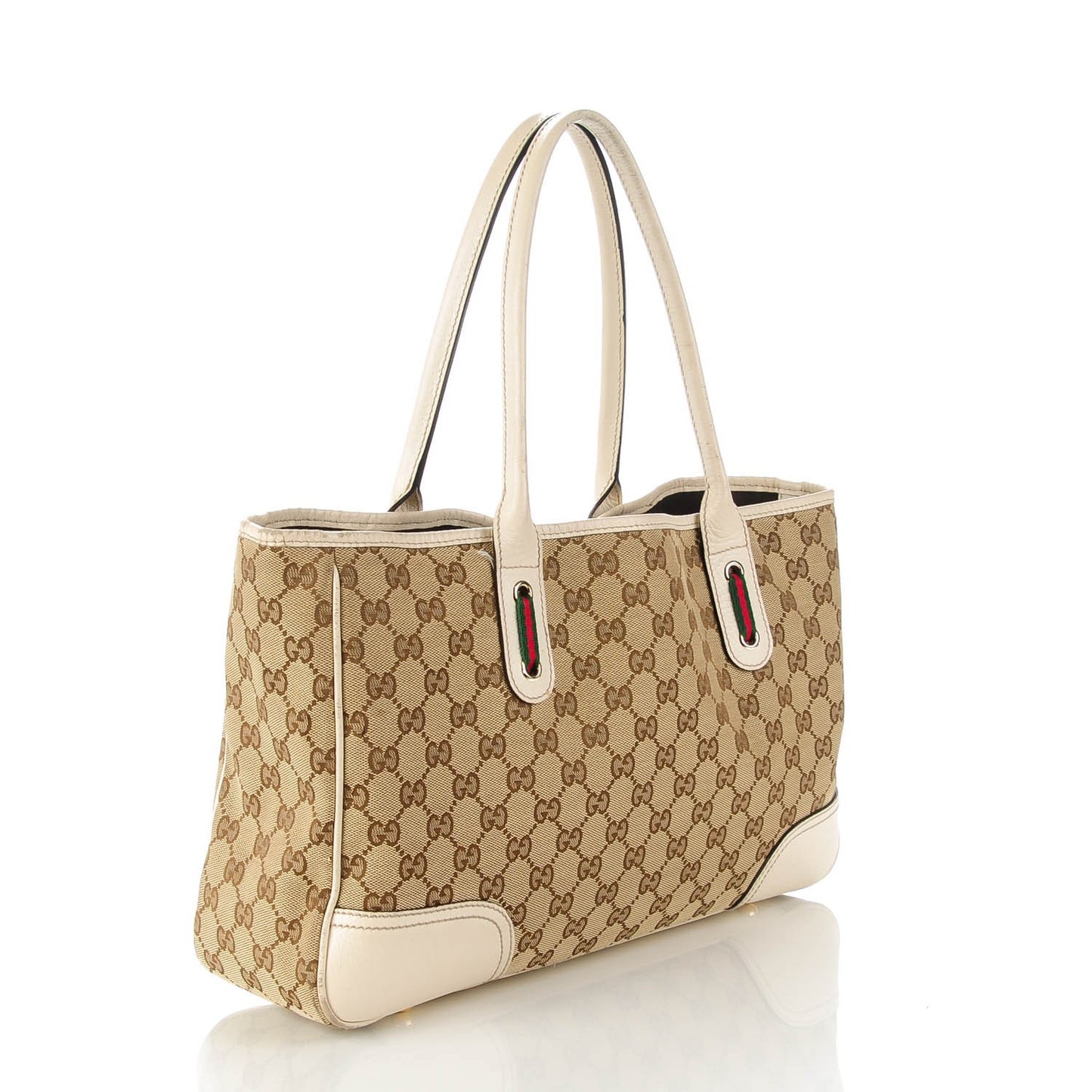 Monogram Medium Princy Tote Off White