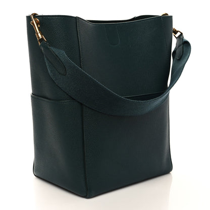 Celine Soft Grained Calfskin Sangle Bucket Bag Amazone 3 of 9