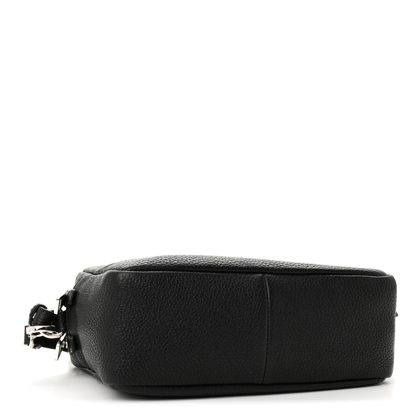Vitello Daino Soft Camera Crossbody Black