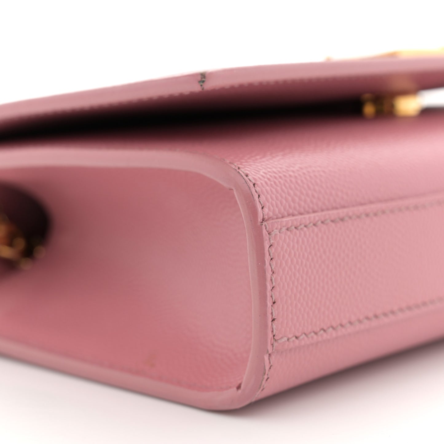 Grain De Poudre Small Monogram Kate Satchel Dark Rose