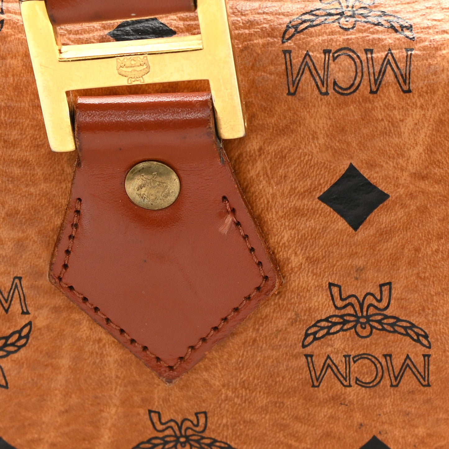 Visetos Essential Boston Bag Cognac