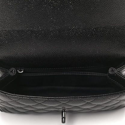 Chanel Caviar Quilted Mini Coco Handle Flap So Black 4 of 4