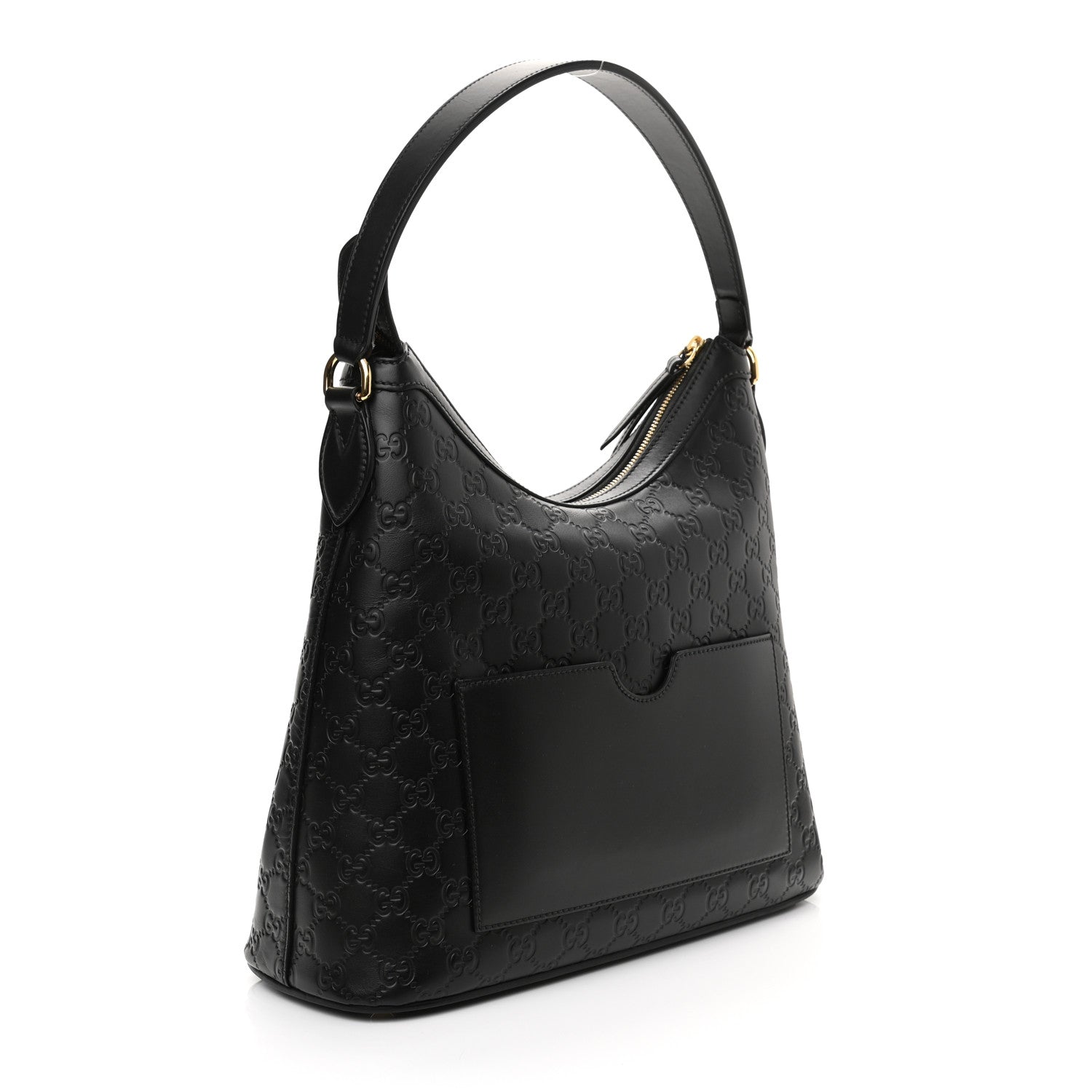 Gucci Guccissima Linea A Hobo Black 2 of 10