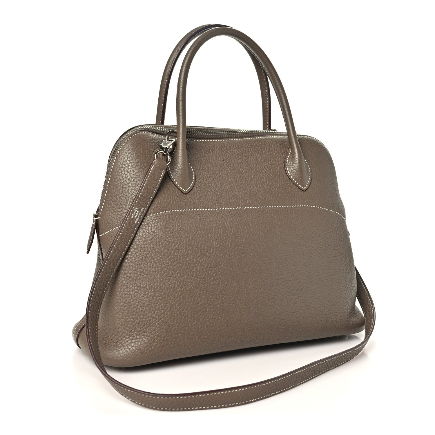Hermes Taurillon Clemence Bolide 31 Etoupe 3 of 10