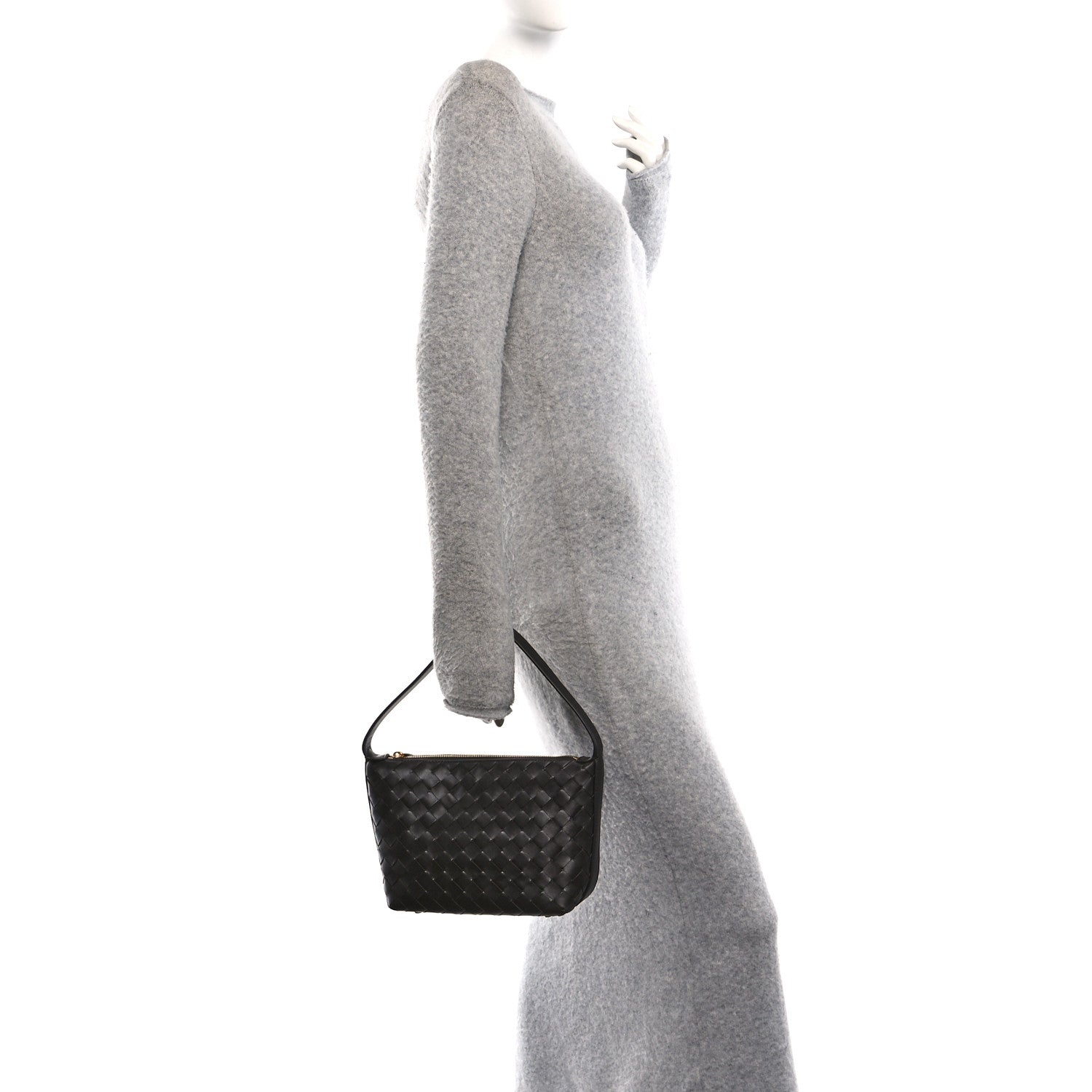 Bottega Veneta Calfskin Nappa Intrecciato Mini Wallace Fondant 2 of 10