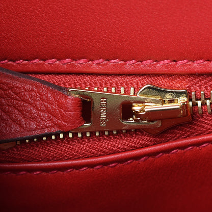 Hermes Evercolor Constance 24 Rouge Casaque 19 of 20