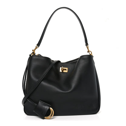 Balenciaga Natural Smooth Calfskin Small Rodeo Hobo Black 1 of 11