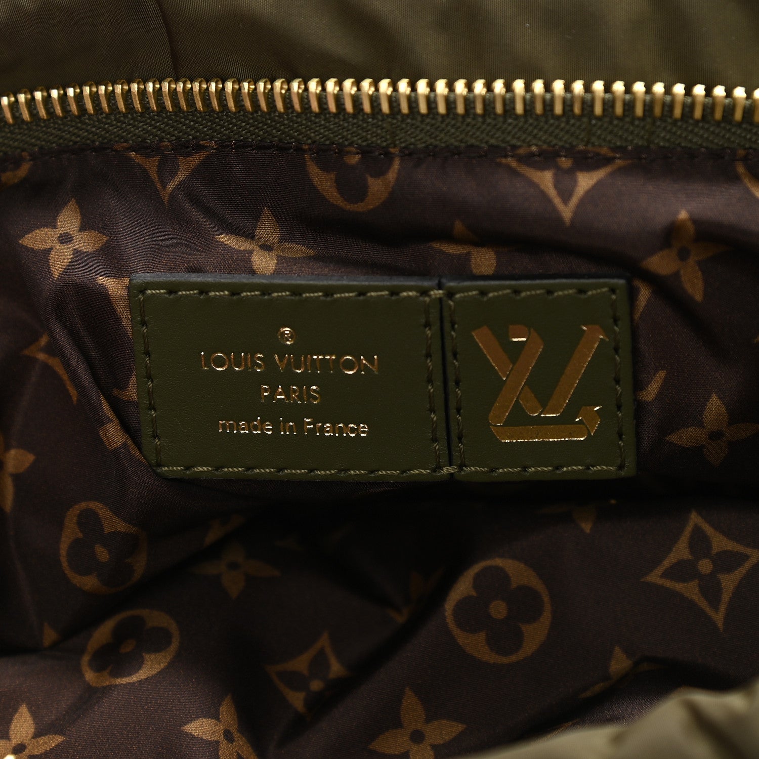 Louis Vuitton Econyl Monogram Pillow Maxi Multi Pochette Accessories Kaki Beige 7 of 9