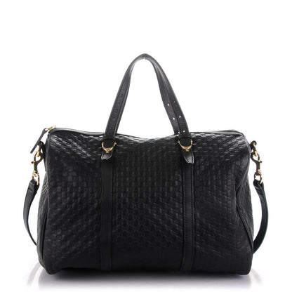 Gucci Soft Microguccissima Medium Nice Boston Black 1 of 9