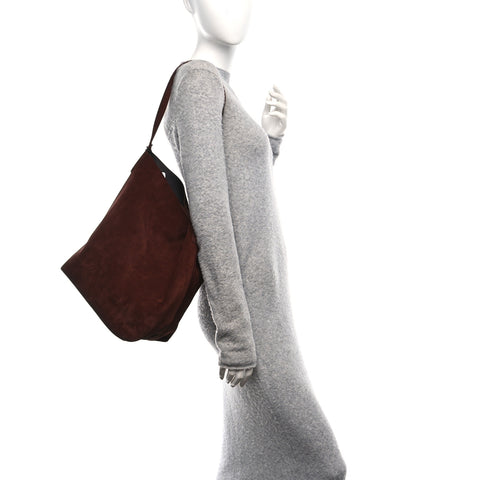 Suede Everyday Cabas Tote Chocolate