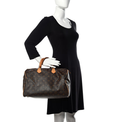 Louis Vuitton Monogram Speedy 35 2 of 12