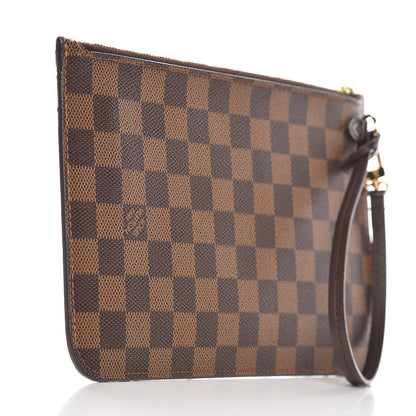 Louis Vuitton Damier Ebene Neverfull MM GM Pochette 3 of 7