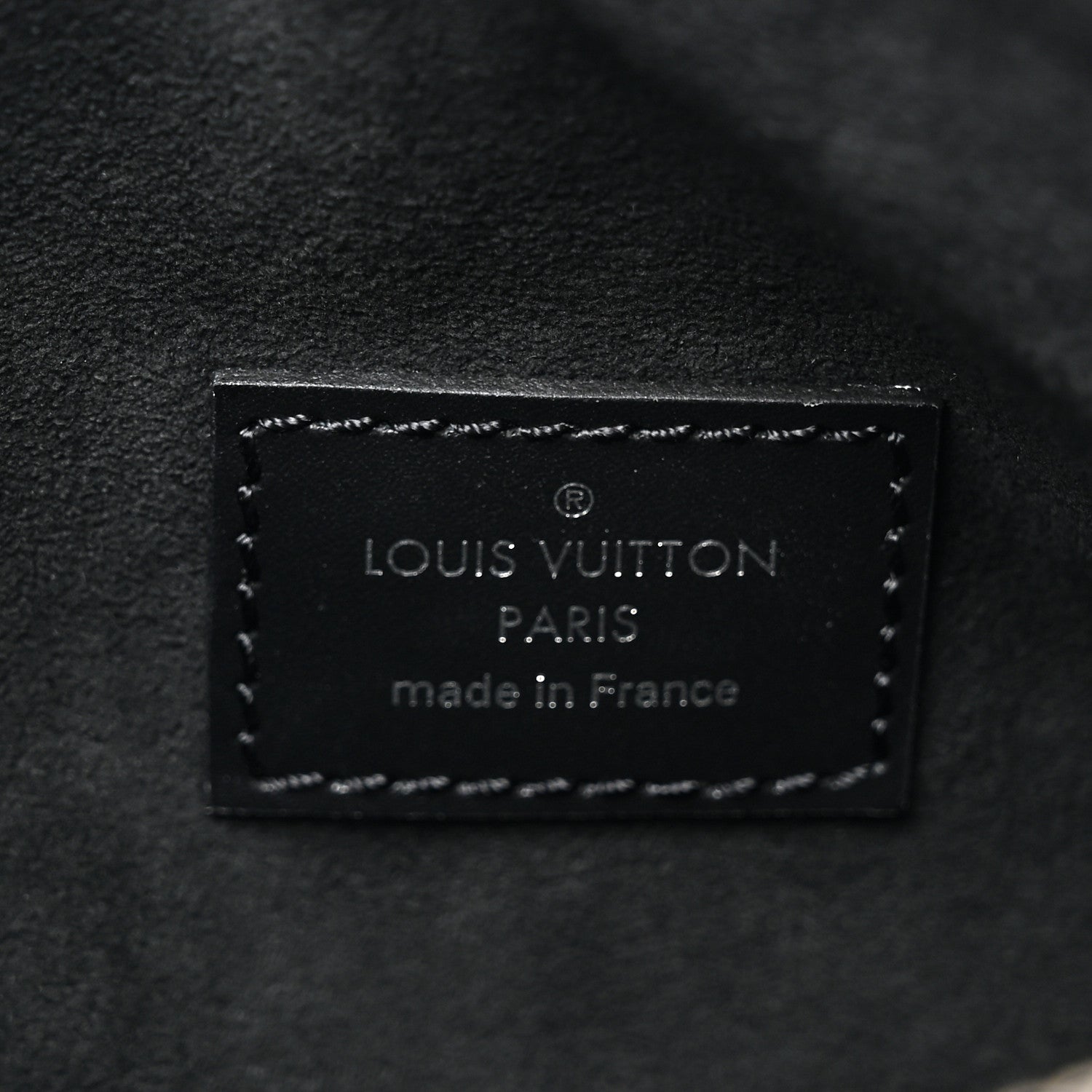 Louis Vuitton Calfskin Debossed Monogram Side Trunk Black 6 of 9