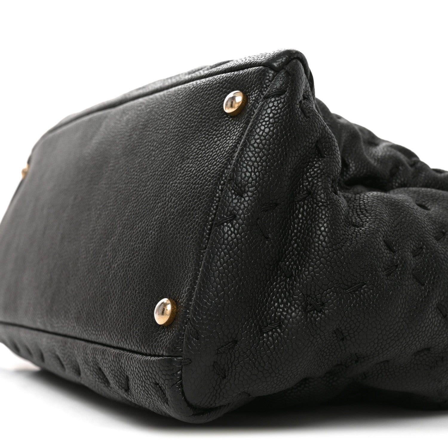 Chanel Caviar Wild Stitch Tote Black 10 of 10
