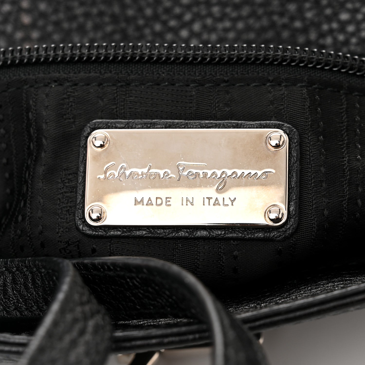Salvatore Ferragamo Calfskin Abbey Crossbody Black 6 of 12