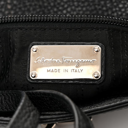 Salvatore Ferragamo Calfskin Abbey Crossbody Black 6 of 12