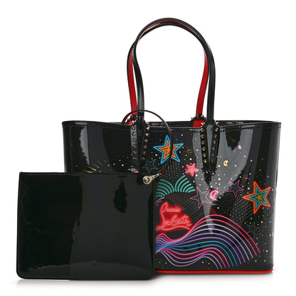Christian Louboutin Patent Calfskin Small Starlight Cabata Tote Multicolor 3 of 9