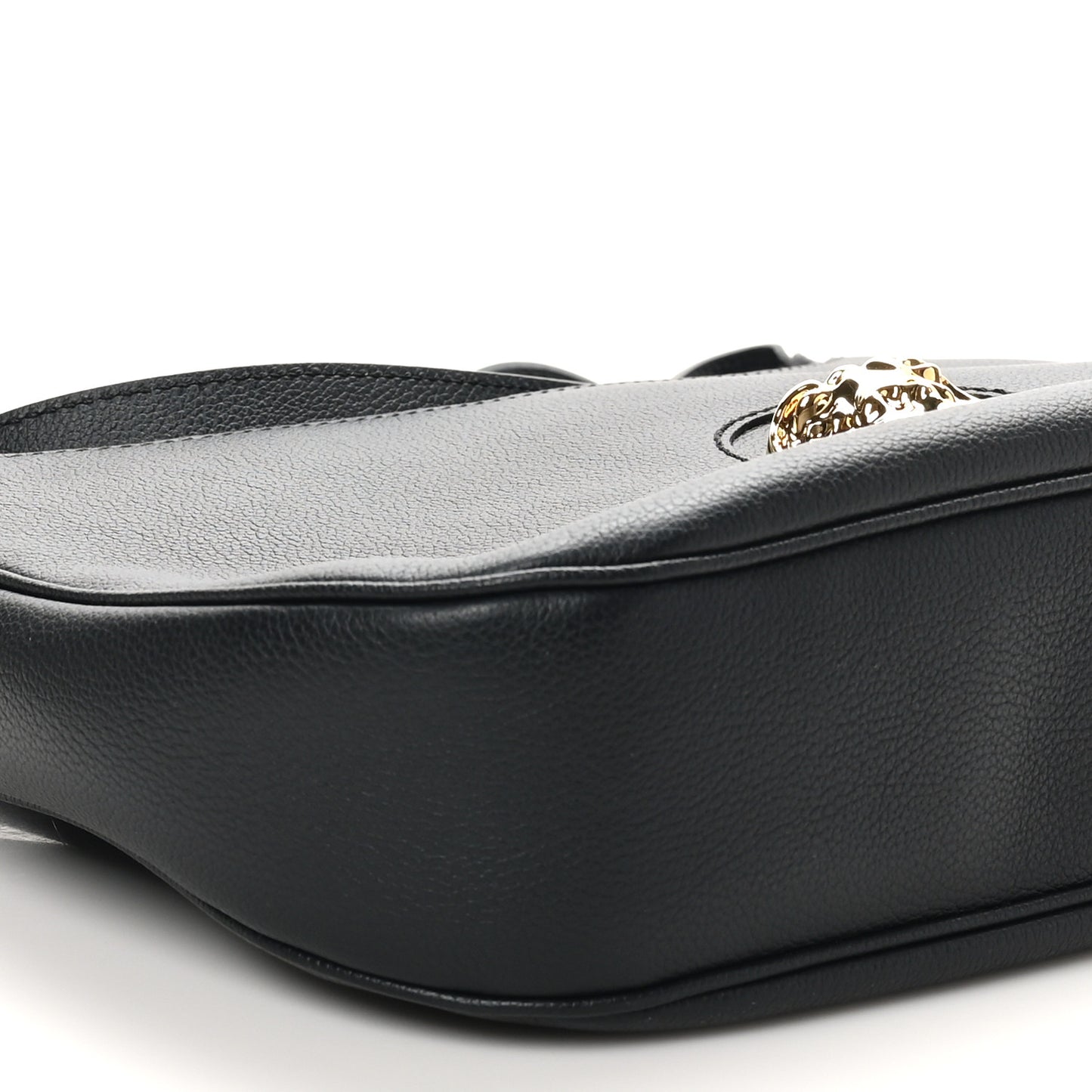 Calfskin La Medusa Medium Hobo Black