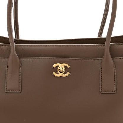 Chanel Calfskin Archetype Small Shopping Tote Light Brown 8 of 10