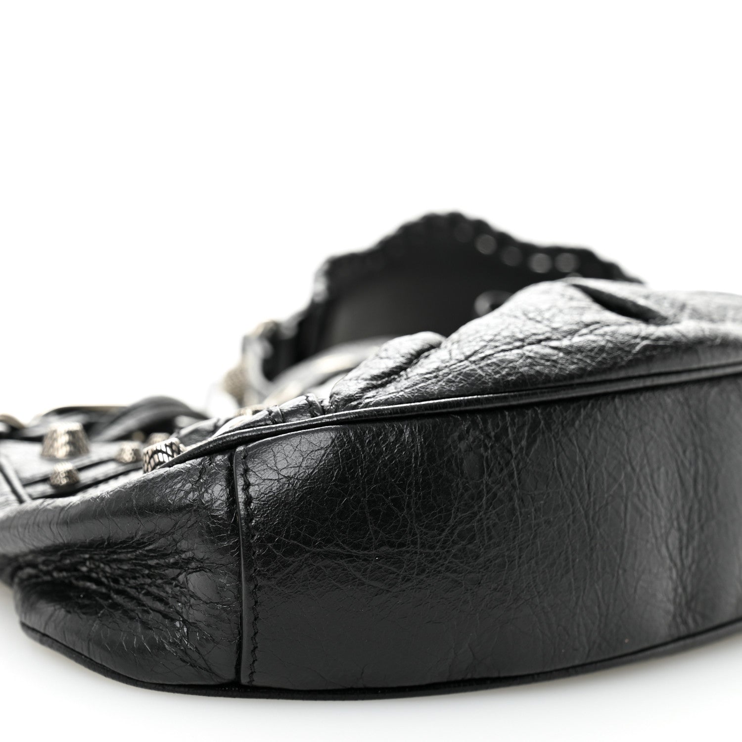 Balenciaga Agneau Arena Le Cagole Shoulder Bag XS Black 10 of 11