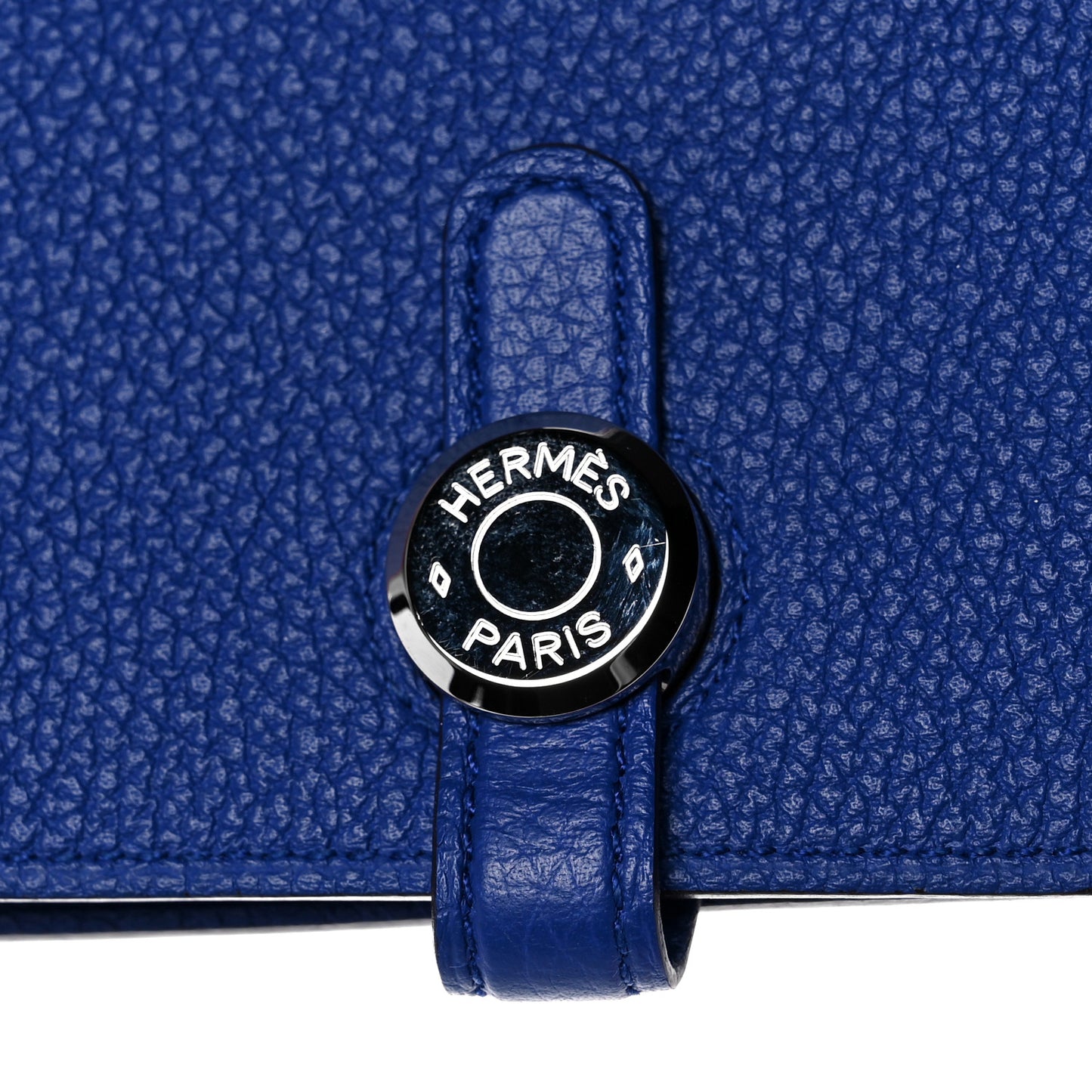 Togo Dogon Duo Wallet Bleu Electrique