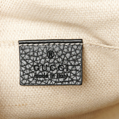 Gucci Pebbled Calfskin Small Soho Disco Bag Black 6 of 11