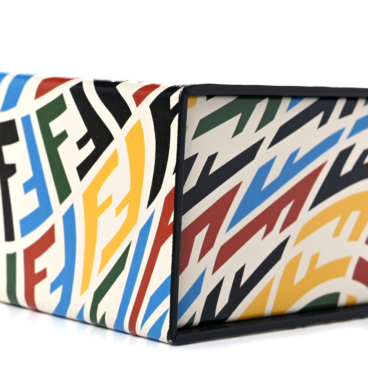 X SARAH COLEMAN Vitello Grace Light FF Vertigo Box Bag White Ice Multicolor