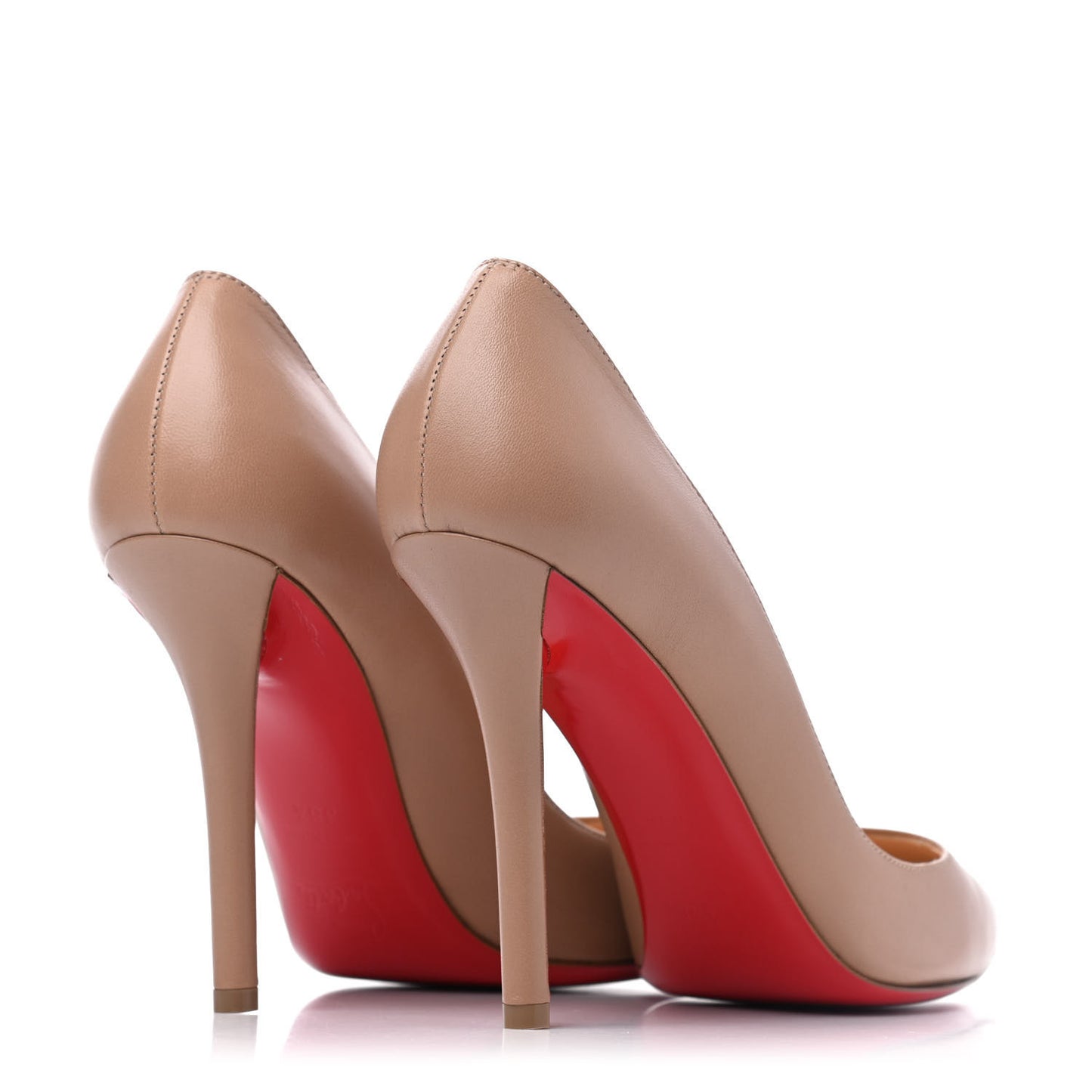Nappa Apostrophy 100 Pumps 38.5 Nude