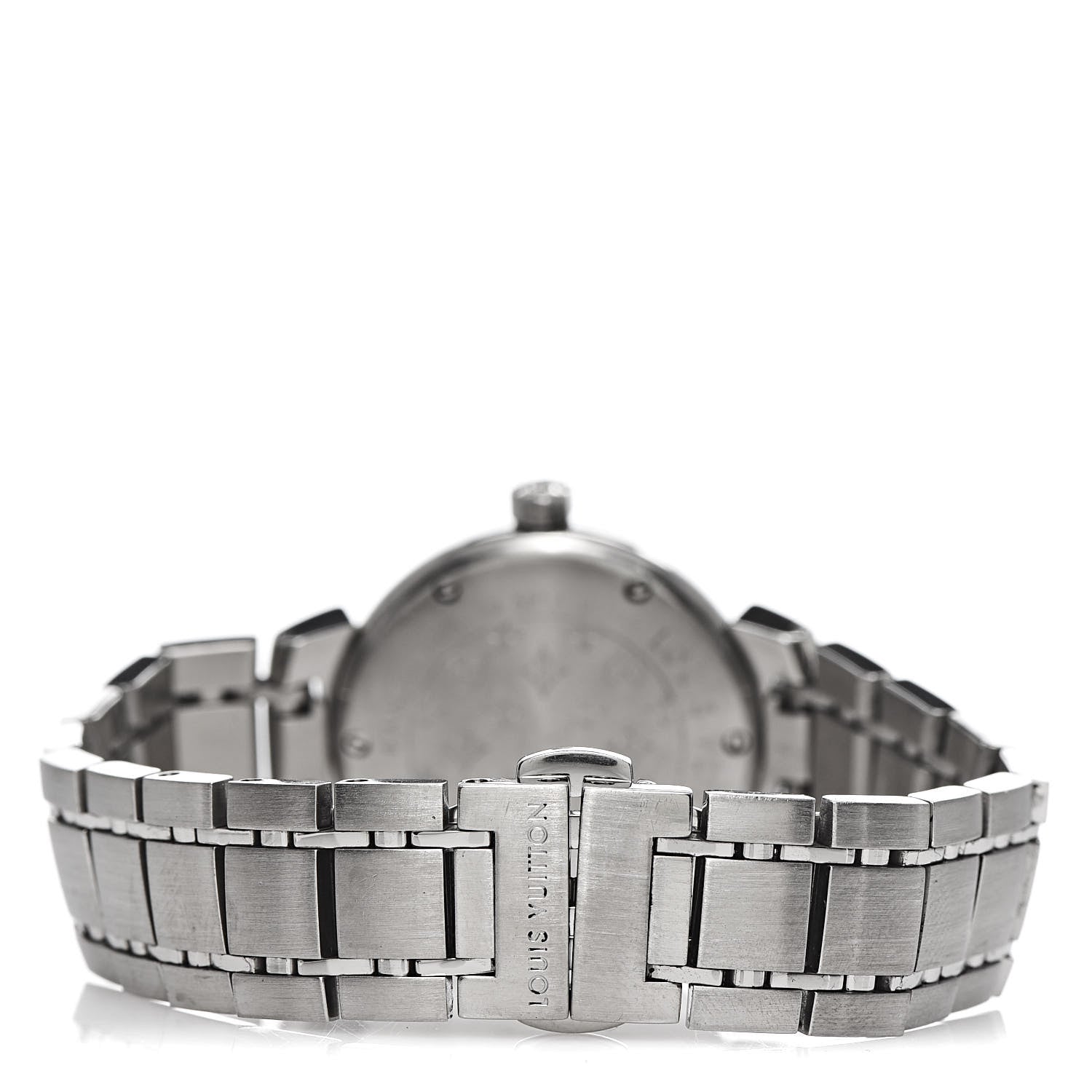 Louis Vuitton Stainless Steel 28mm Tambour Quartz Watch 4 of 7