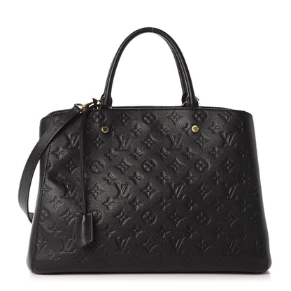 Louis Vuitton Empreinte Montaigne GM Black 1 of 12